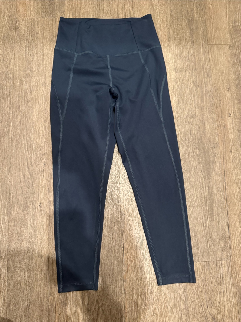 girlfriend collective dark navy leggings size small
